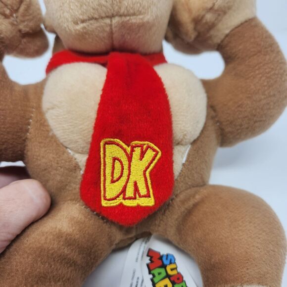 Donkey Kong Plush Super Mario Brothers Bros. Stuffed Animal Toy - Picture 11 of 16